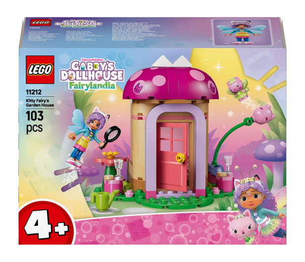 LEGO KOCI DOMEK GABI 11212 Domek w ogrodzie Wróżkici - 1547384 - zdjęcie